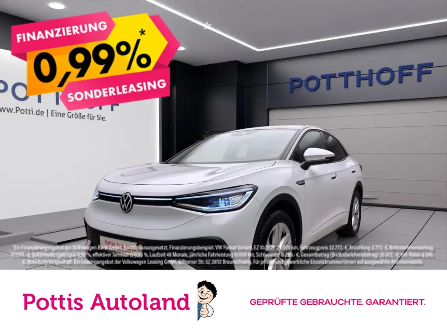 Volkswagen ID.5 PRO MATRIX LM20 NAVI ACC Weiß - 1