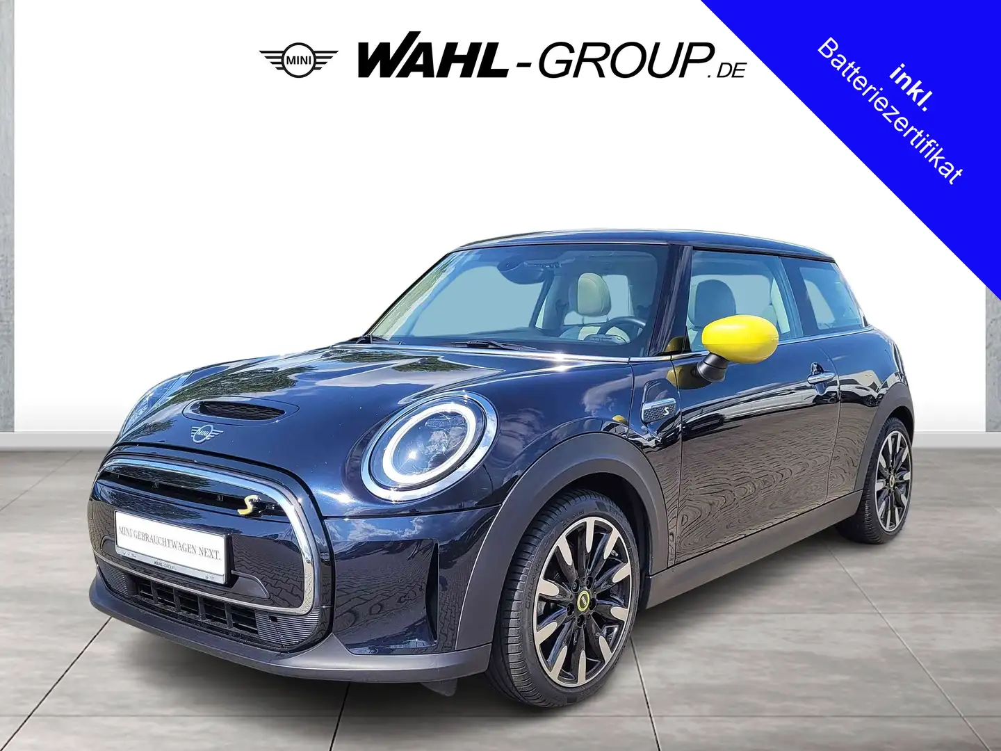 MINI Cooper SE Hatch DAB LED Pano.Dach Navi Leder Blauw - 1