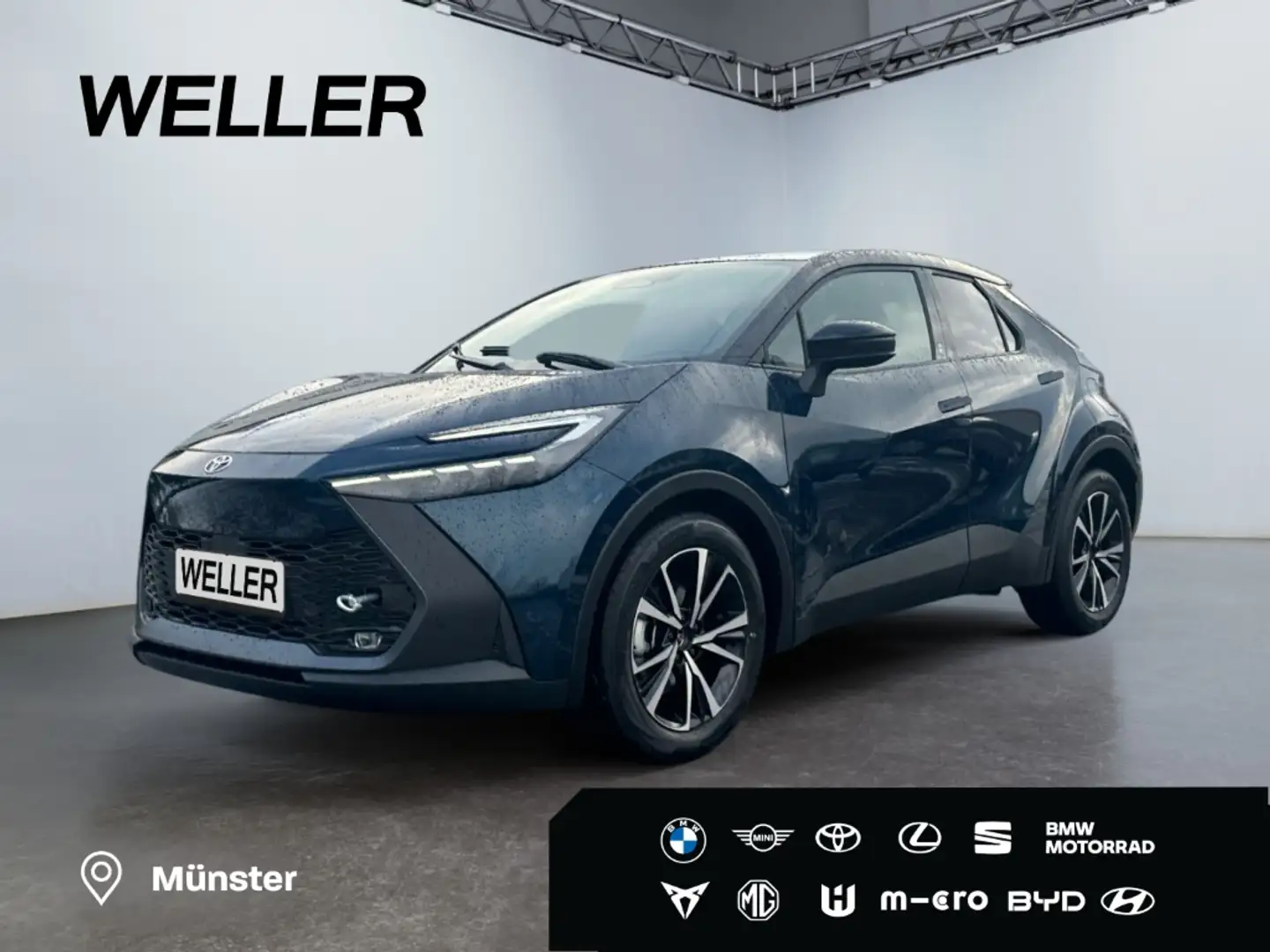 Toyota C-HR Hybrid 1,8 l 4x2 Teamplayer*Technik Paket* Grün - 1