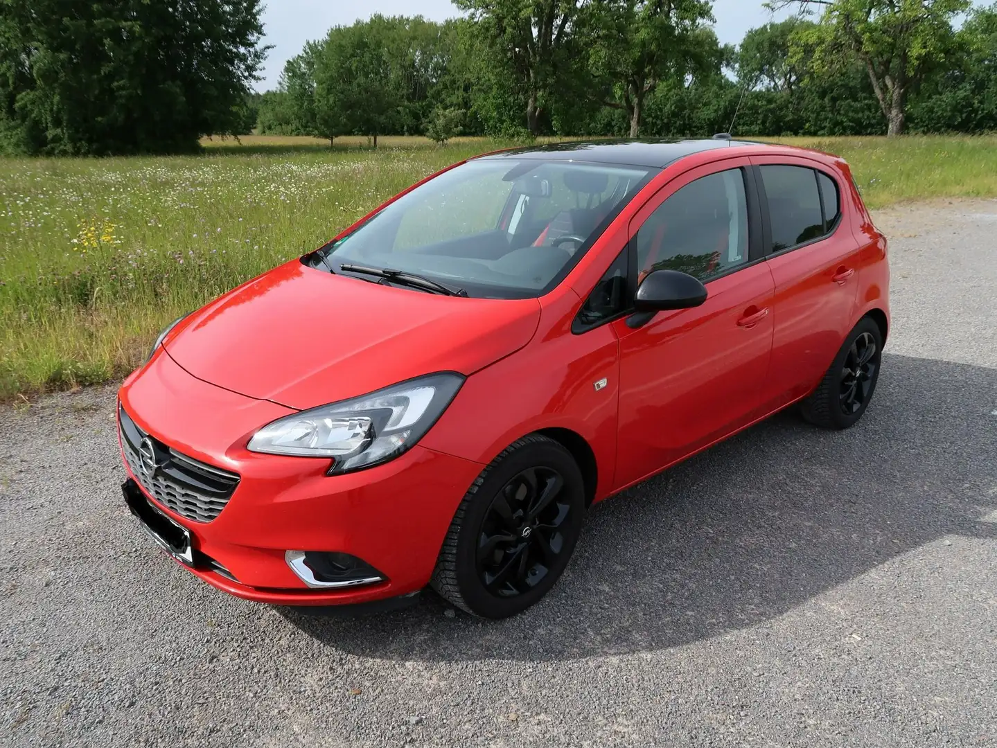 Opel Corsa Corsa 1.4 Turbo (ecoFLEX) Start/Stop Color Edition Rouge - 1