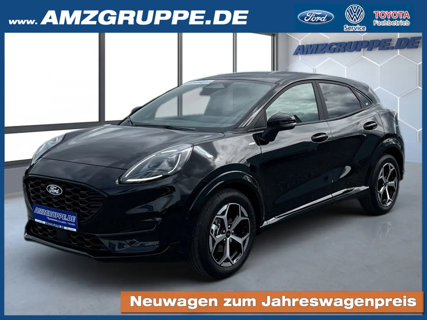 Ford Puma ST-Line mHEV 5J.*Gar.+Winterpak Schwarz - 1