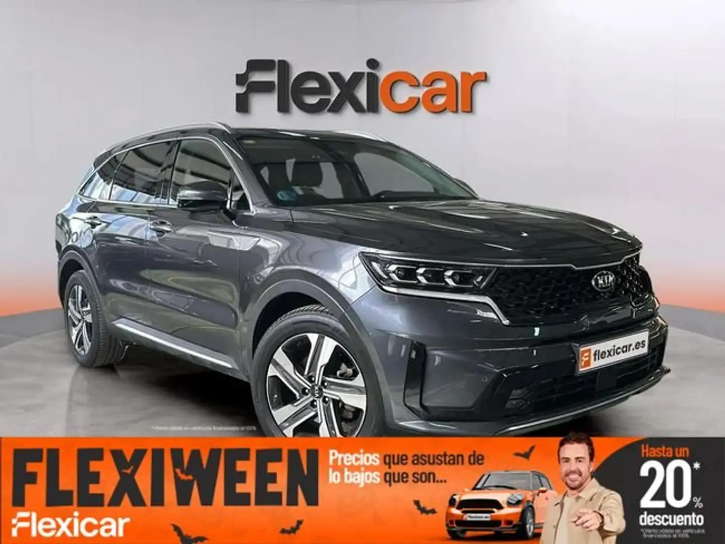 Kia Sorento 1.6 T-GDi HEV Drive 4x2 7pl Gris - 1