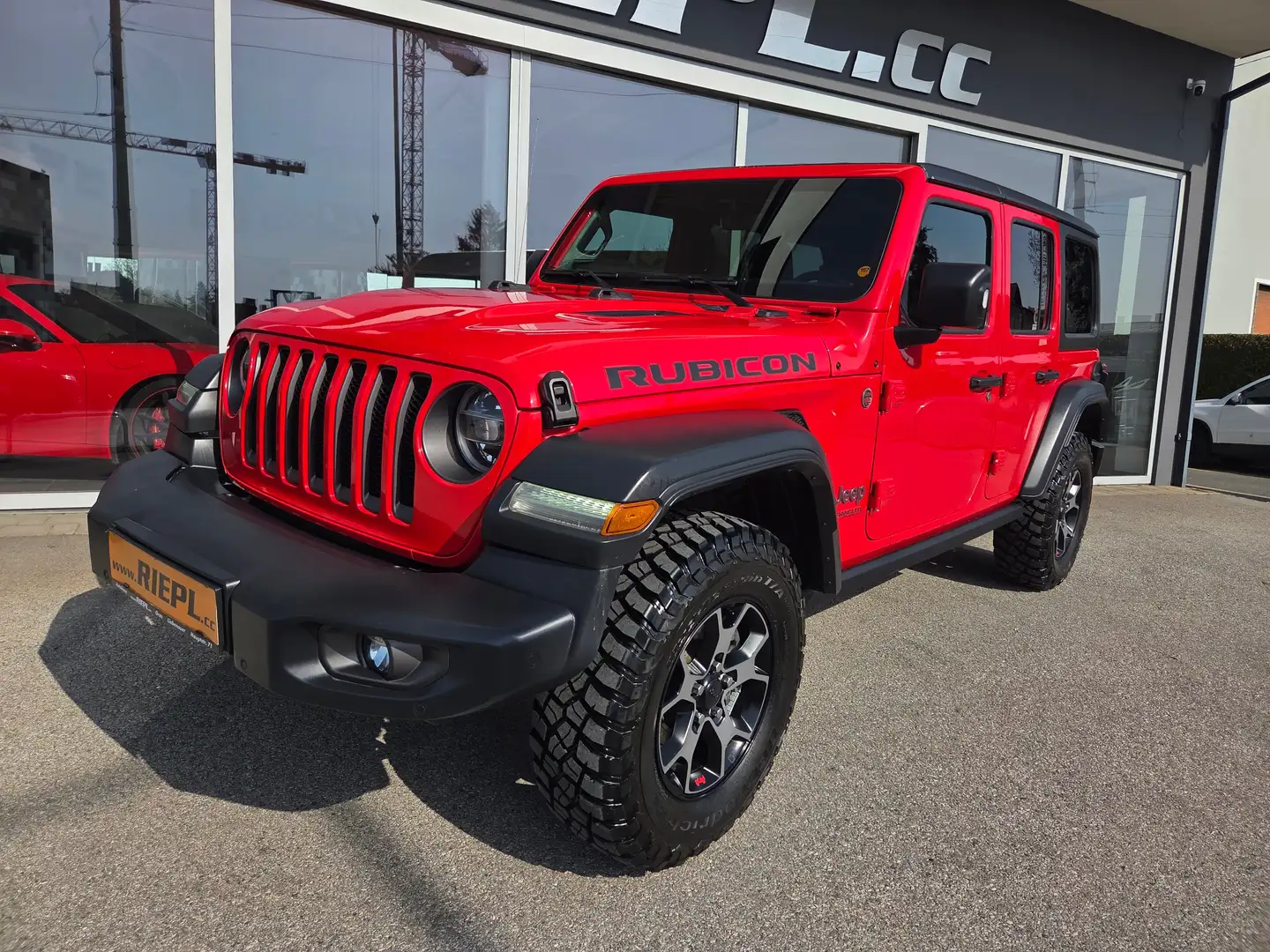 Jeep Wrangler Rubicon 2,2 CRDi Modell 2019 NUR 19.500 KM 1.Bes. Rot - 1