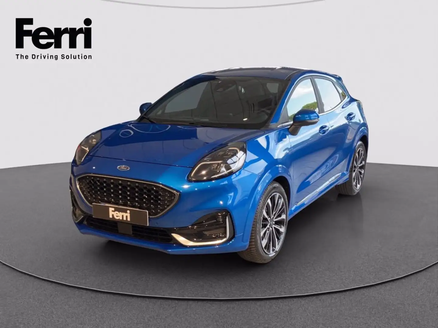Ford Puma 1.0 ecoboost h ST-Line Vignale s&s 155cv auto Bleu - 1