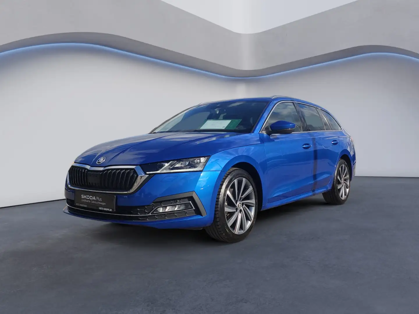 Skoda Octavia Combi 2.0TDI STYLE DSG AHK+Panorama Azul - 1