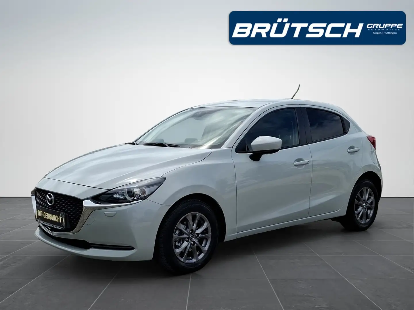 Mazda 2 2 Exclusive-Line 1.5 AUTOMATIK / NAVI / LED / PDC Alb - 1