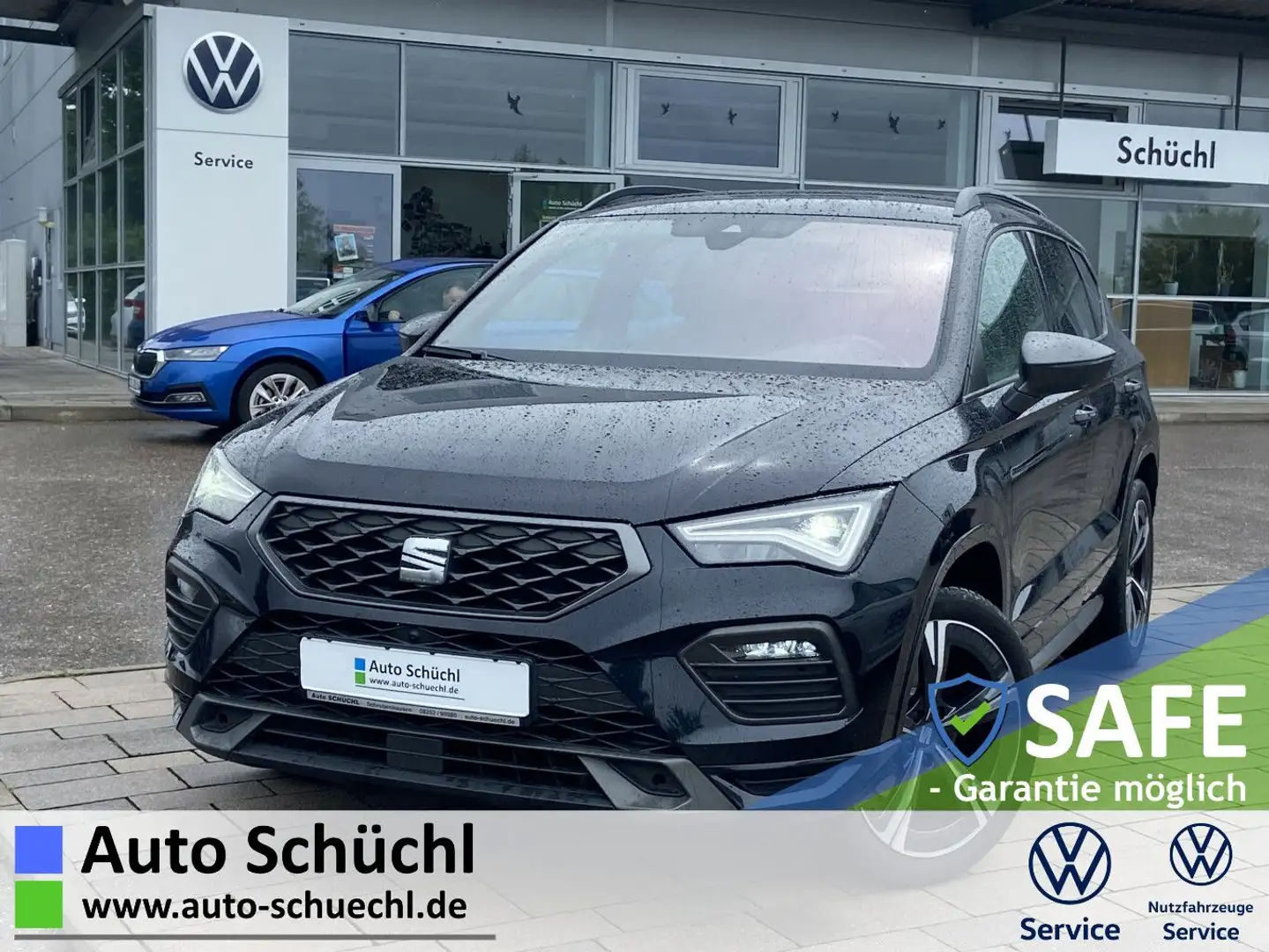 SEAT Ateca 2.0 TDI DSG 4-DRIVE FR-LINE PAKET-L+19"+EL Schwarz - 1