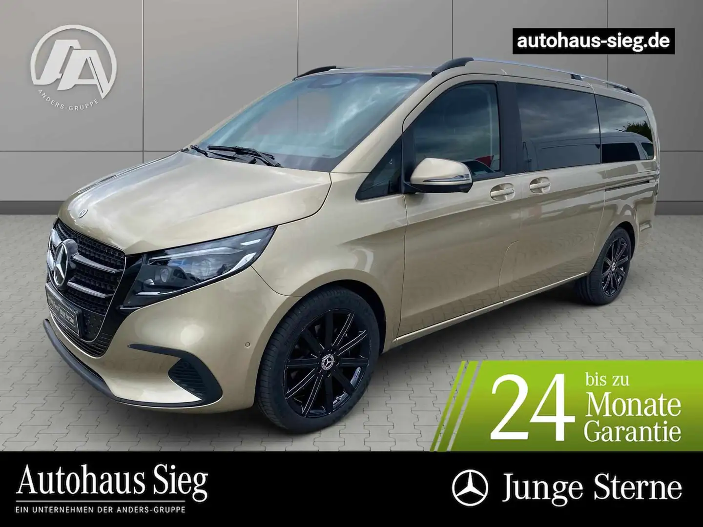 Mercedes-Benz V 300 Style Lang Burmester*AHK 2,5t*Widescreen* Bronze - 1