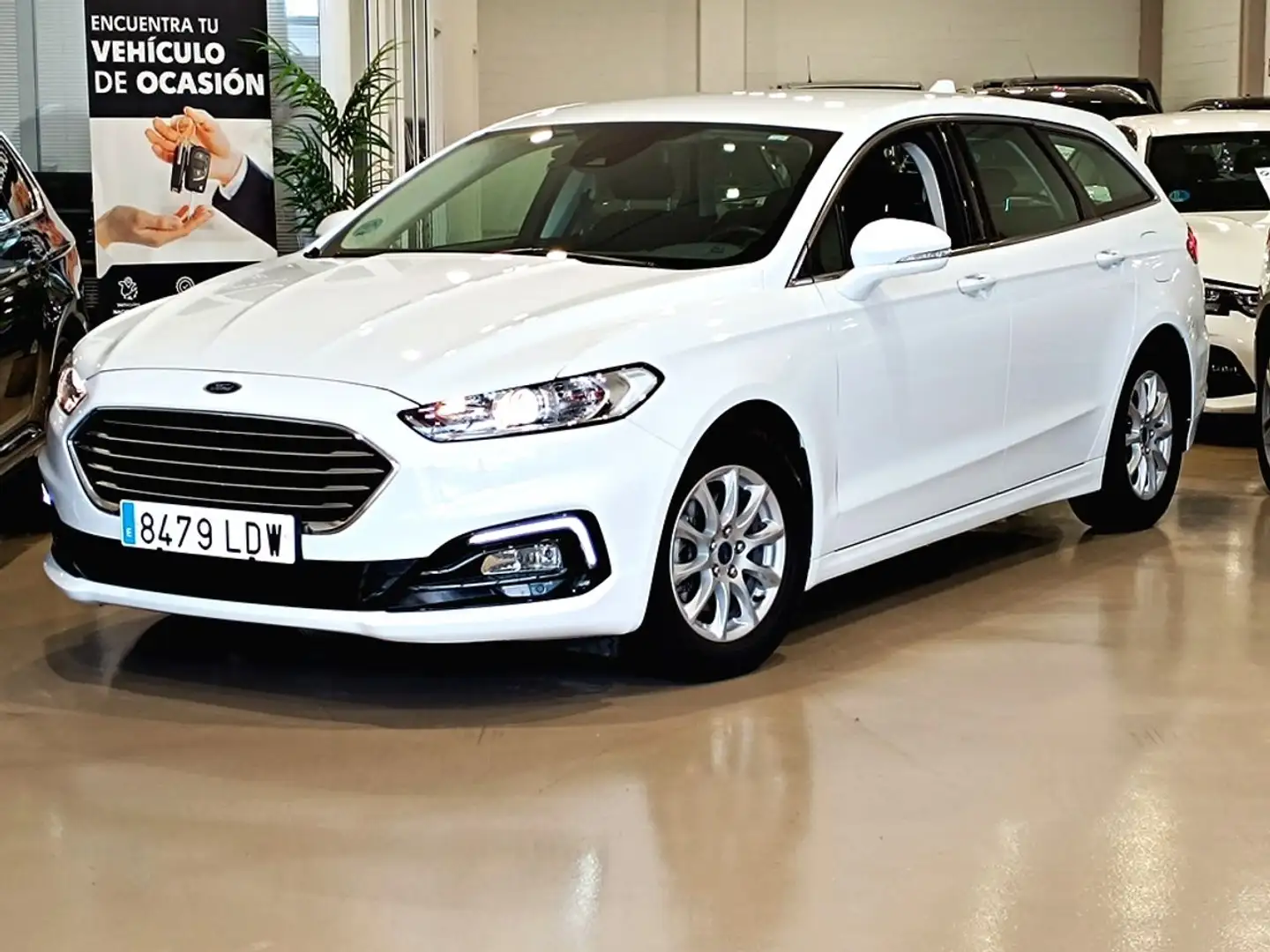 Ford Mondeo SB 2.0TDCI Trend 150 Blanc - 1