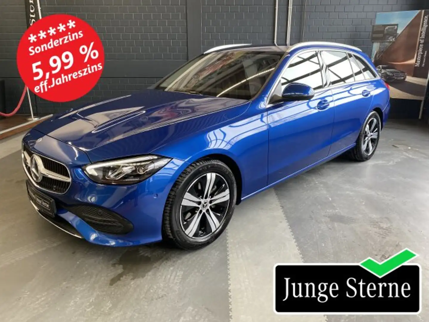Mercedes-Benz C 180 C 180 T Avantgarde AHK MBUX LED Kamera Lenkradh. Bleu - 1