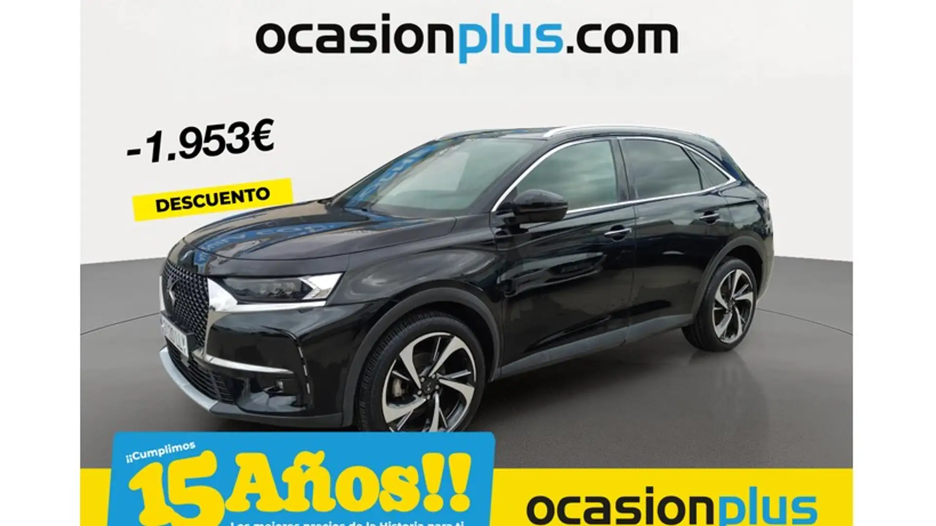 DS Automobiles DS 7 Crossback 1.6 PT. Grand Chic Aut. 180 Noir - 1