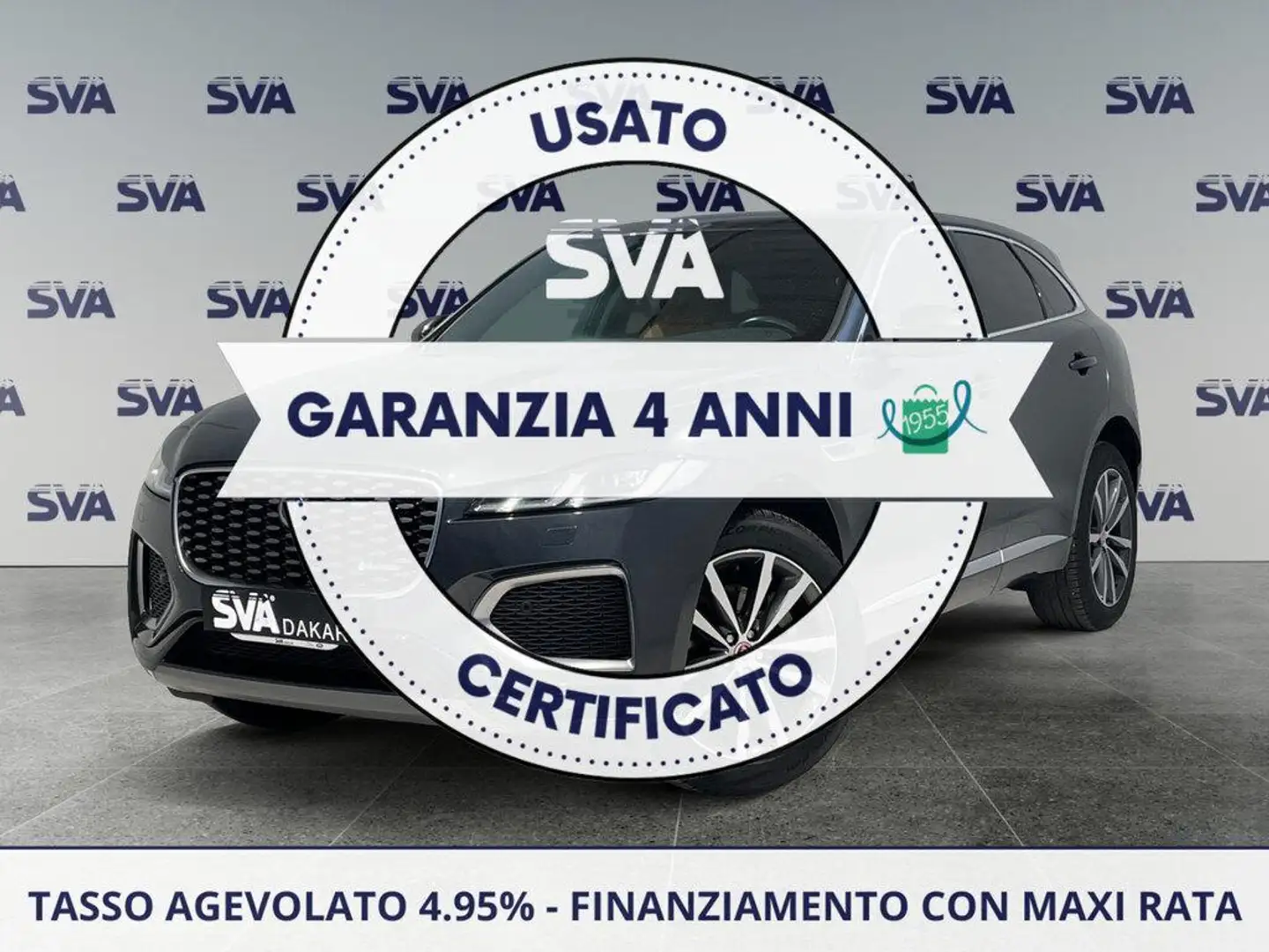 Jaguar F-Pace mhev R-Dynamic SE awd 204cv Grigio - 1