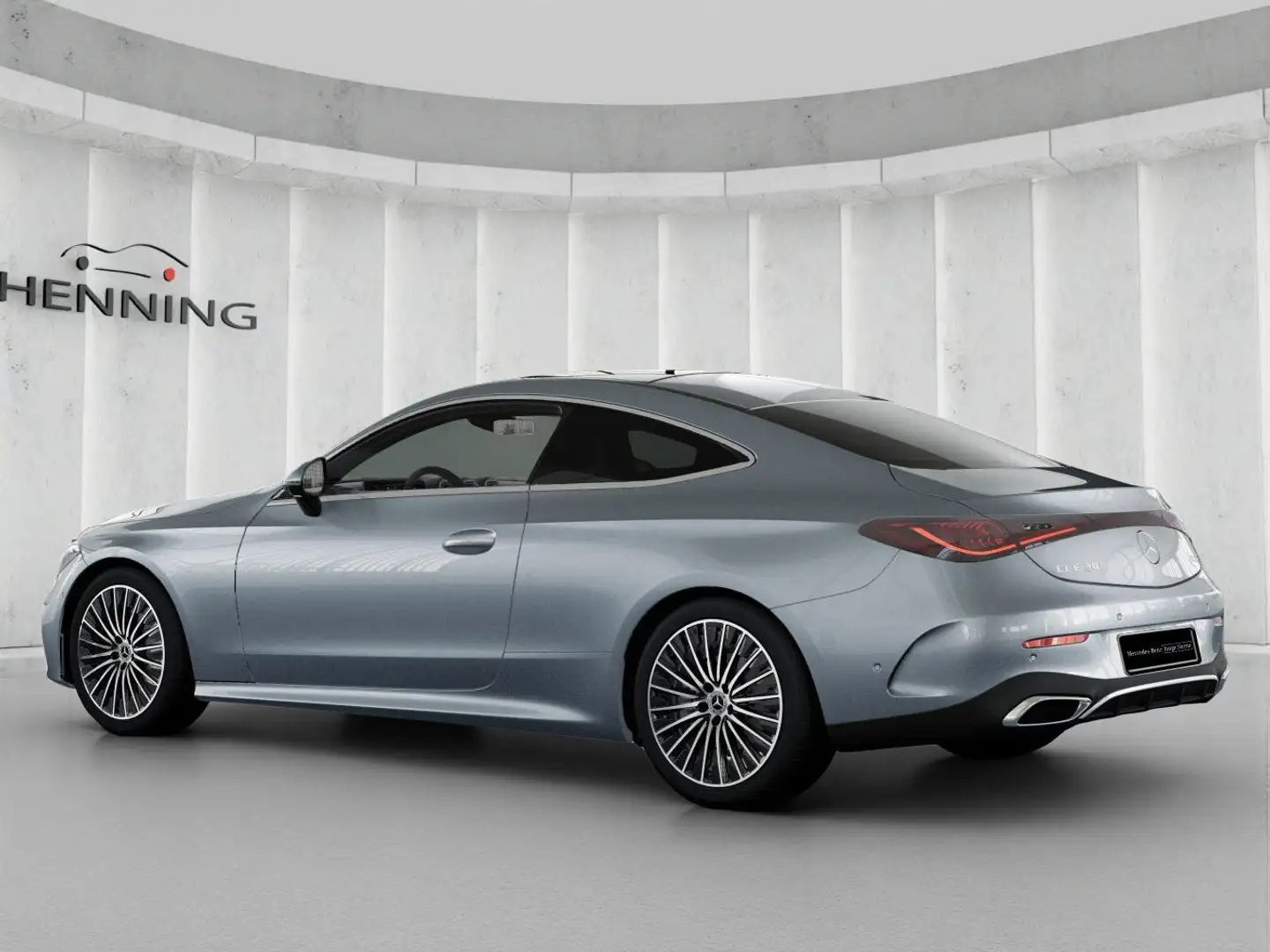 Mercedes-Benz CLE 300 4MATIC Coupé AMG Pano Burmester Digital Срібний - 2