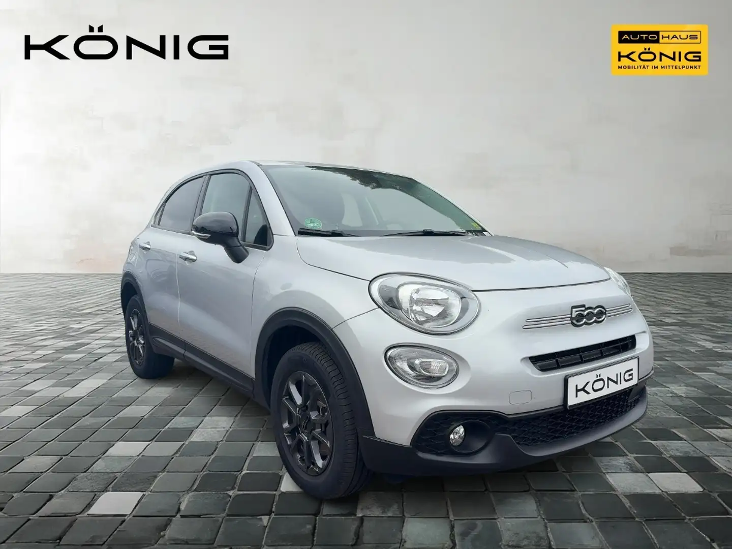 Fiat 500X MY22 Club 1.5 GSE 130PS Automatik Grau - 2