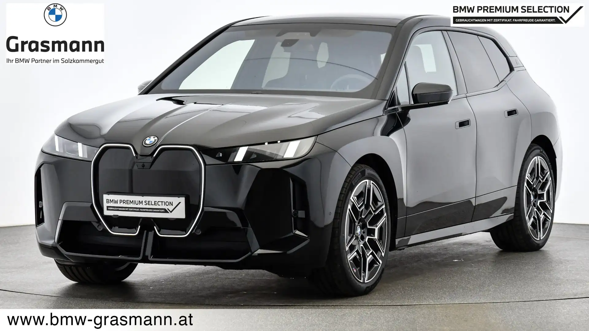 BMW iX xDrive45 Schwarz - 1