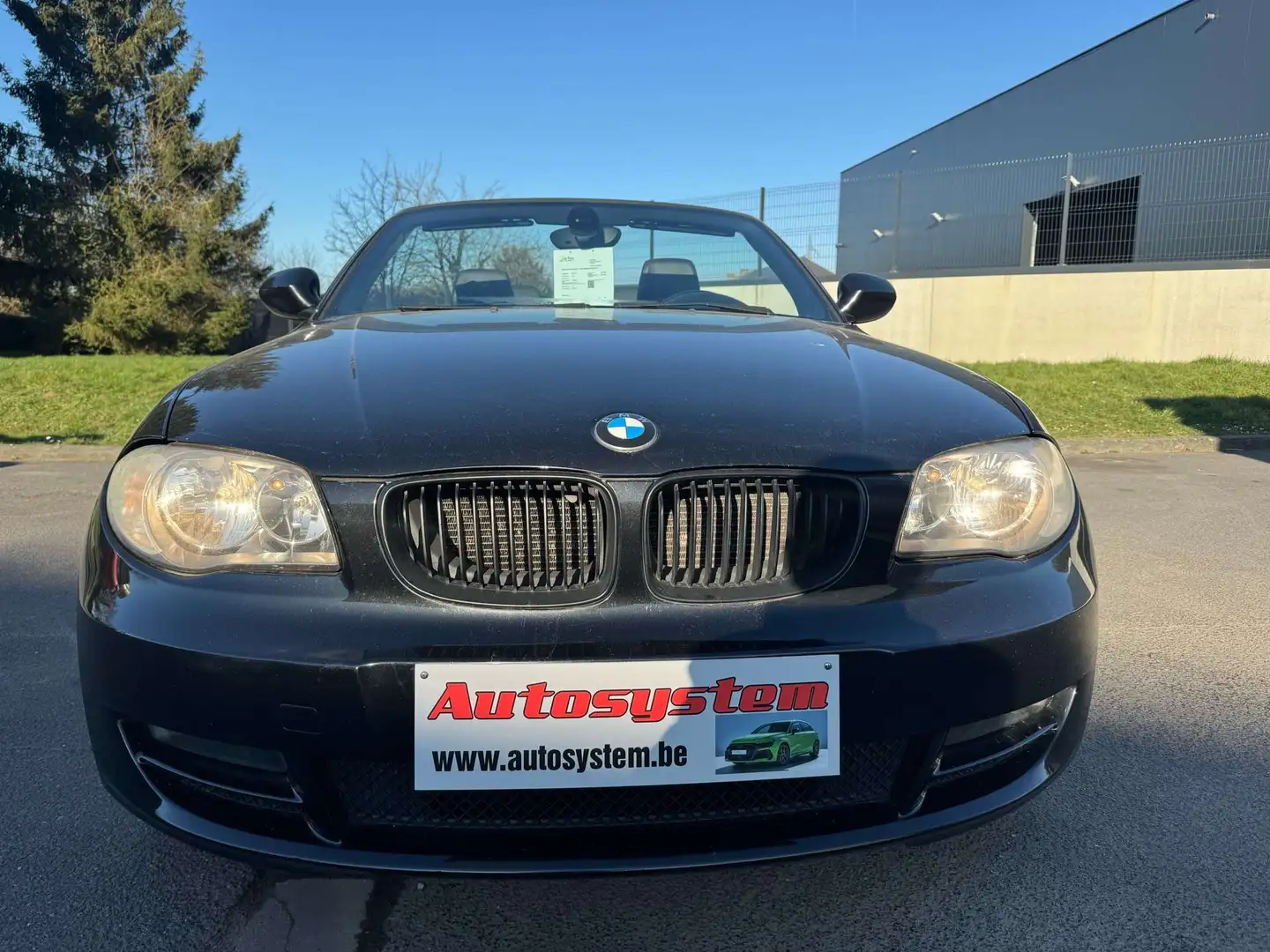 BMW 118 d Cabrio*Euro5*Garantie 1an*Carpass* Noir - 2