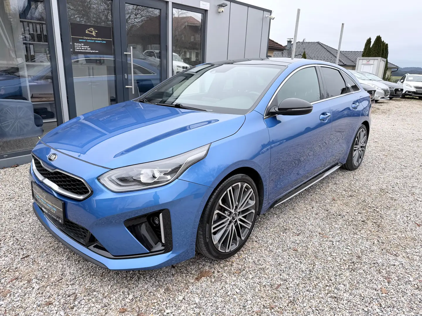 Kia ProCeed / pro_cee'd 1,4 TGDI GPF GT-Line DCT Aut. Bleu - 1