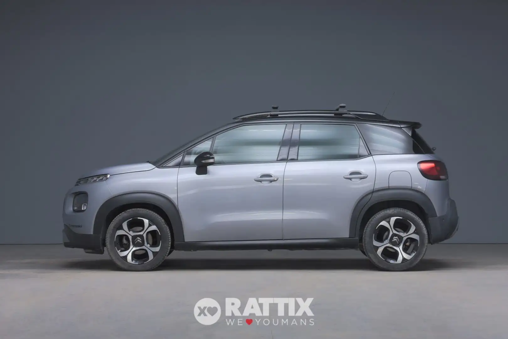 Citroen C3 Aircross 1.5 BlueHDi 120CV Shine EAT6 + barre portatutto Grigio - 2