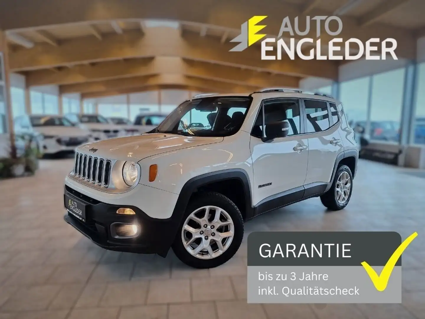 Jeep Renegade 2,0 MultiJet II 140 Limited AWD Aut. Weiß - 1