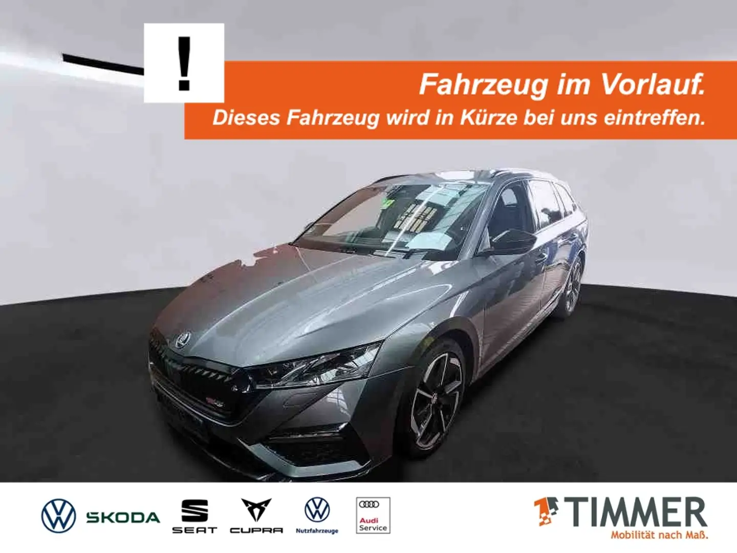 Skoda Octavia Combi 2.0 TDI DSG 4x4 RS *CANTON *STHZ *HuD *MATR Grau - 1