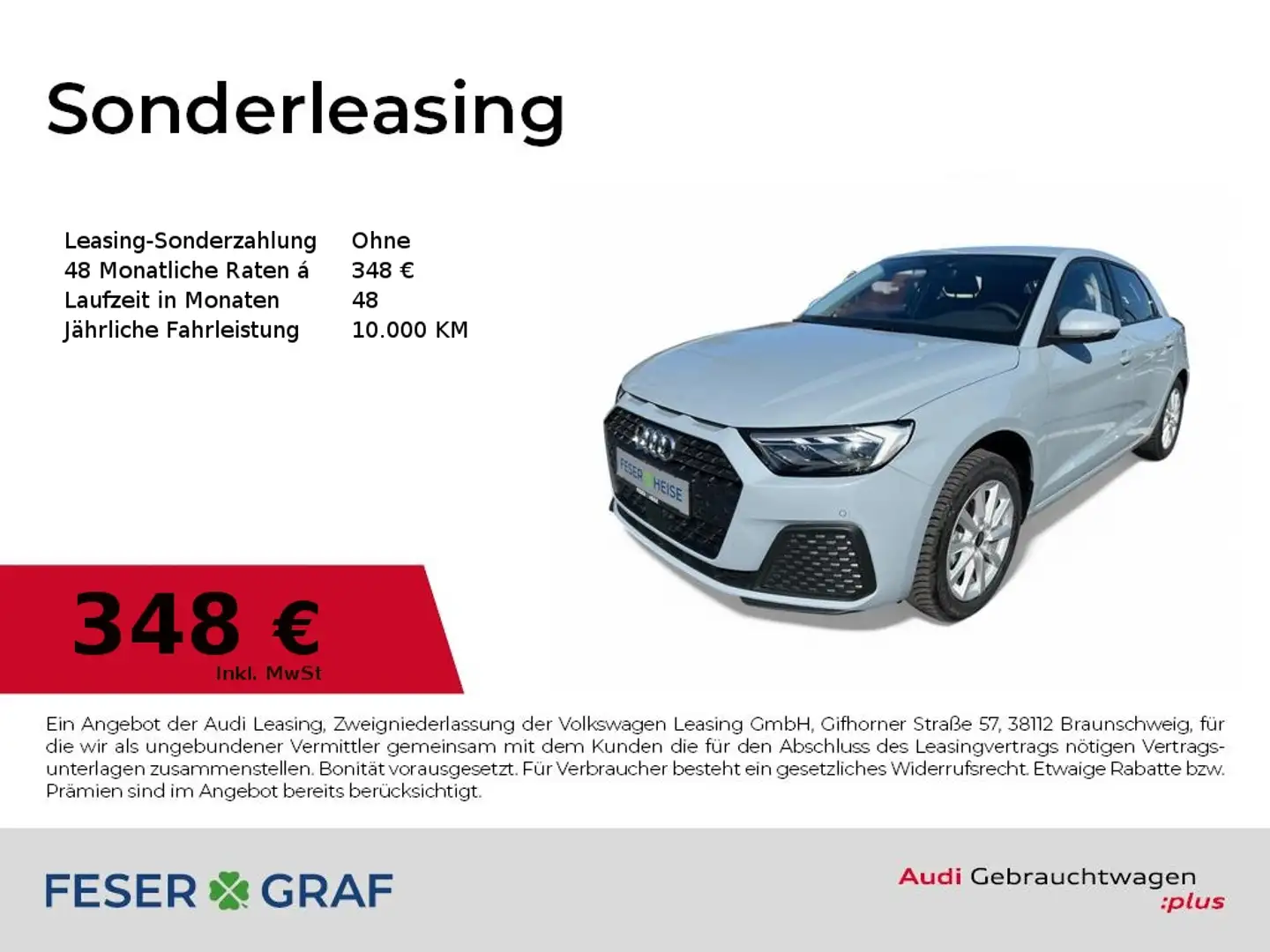 Audi A1 Sportback 25 TFSI LED+/GJR/PDC+/GRA/SHZ Grau - 1