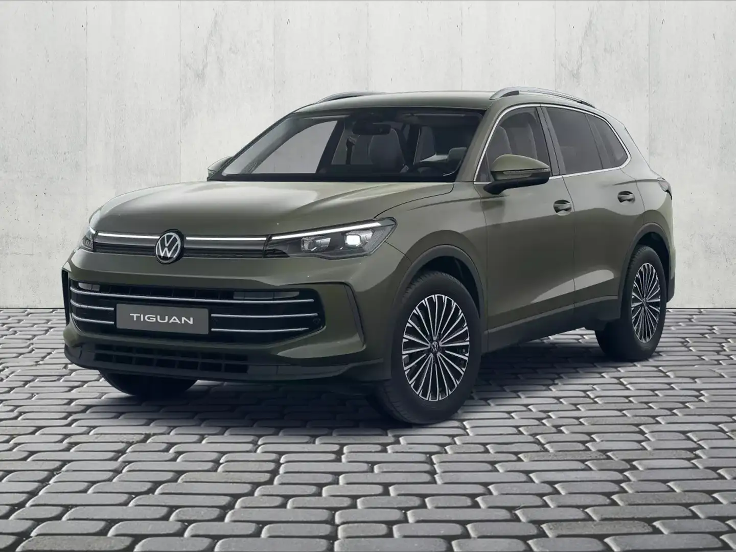 Volkswagen Tiguan 2.0 TDI DSG Elegance *AHK*NAVI*LED+* Grün - 2