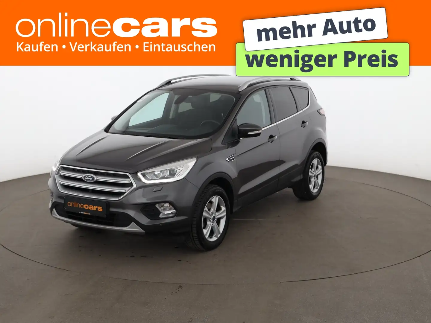 Ford Kuga 1.5 EcoBoost Titanium NAVI SITZHZG R-CAM PDC Grau - 1