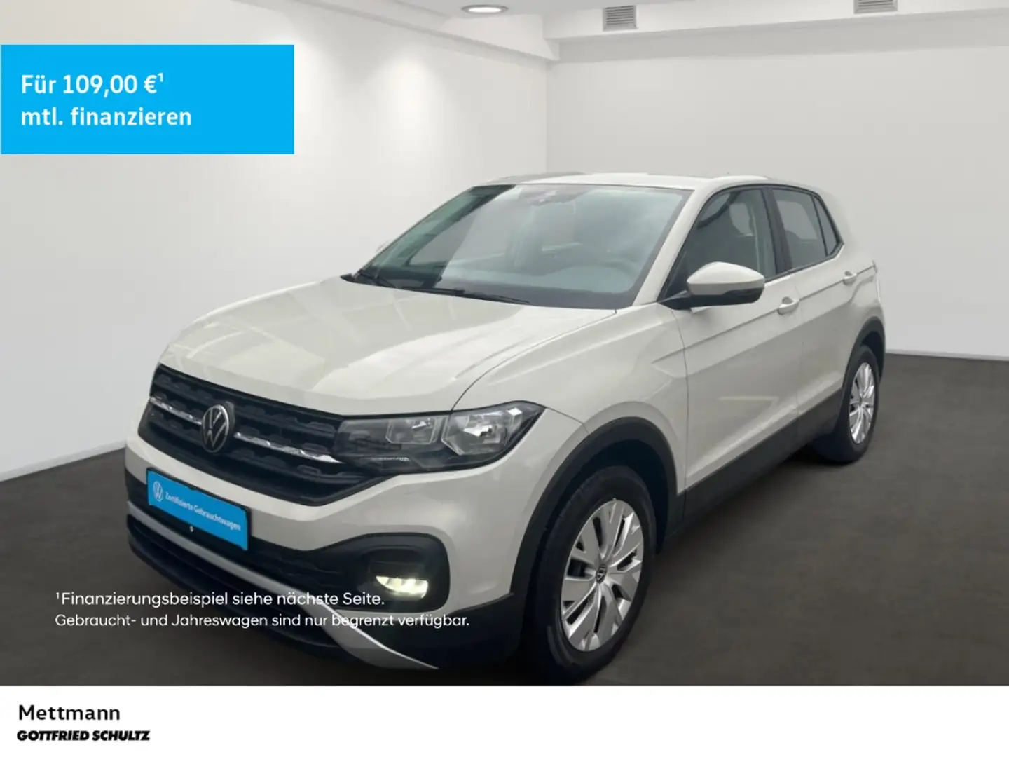 Volkswagen T-Cross 1.0 TSI KLIMA AHK PDC SHZ ZV Grijs - 1