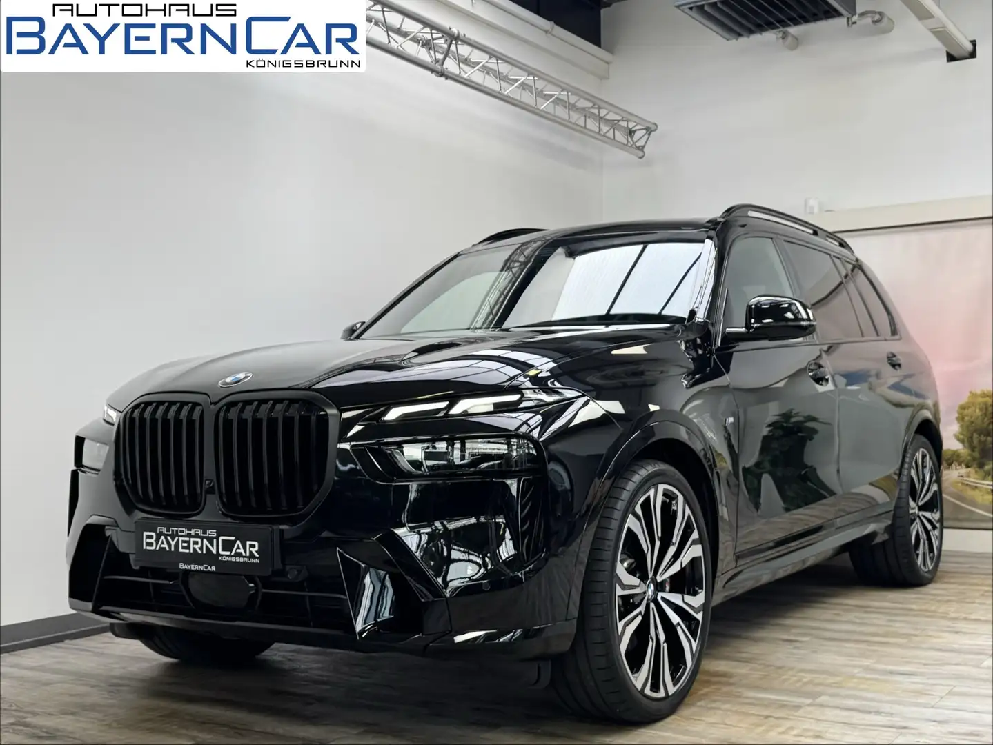 BMW X7 xDrive40i M Sport Pro 23Zoll AHK Sitzlüft ACC Schwarz - 1