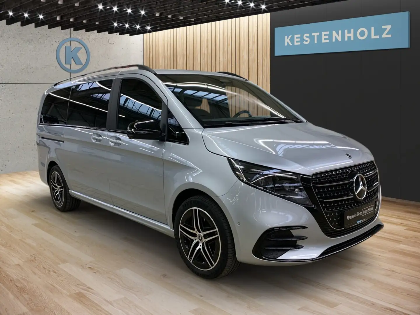 Mercedes-Benz V 250 V 250 d 4M Lang *AVANTGARDE*AHK*SHZ*NAVI* Silber - 2