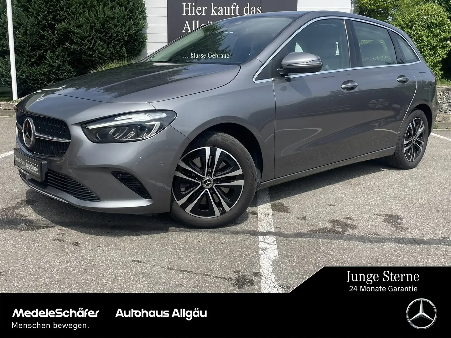 Mercedes-Benz B 250 B 250 e Progr AHK Dist Keyl LED Memo Kam Lenkhz. Grau - 1