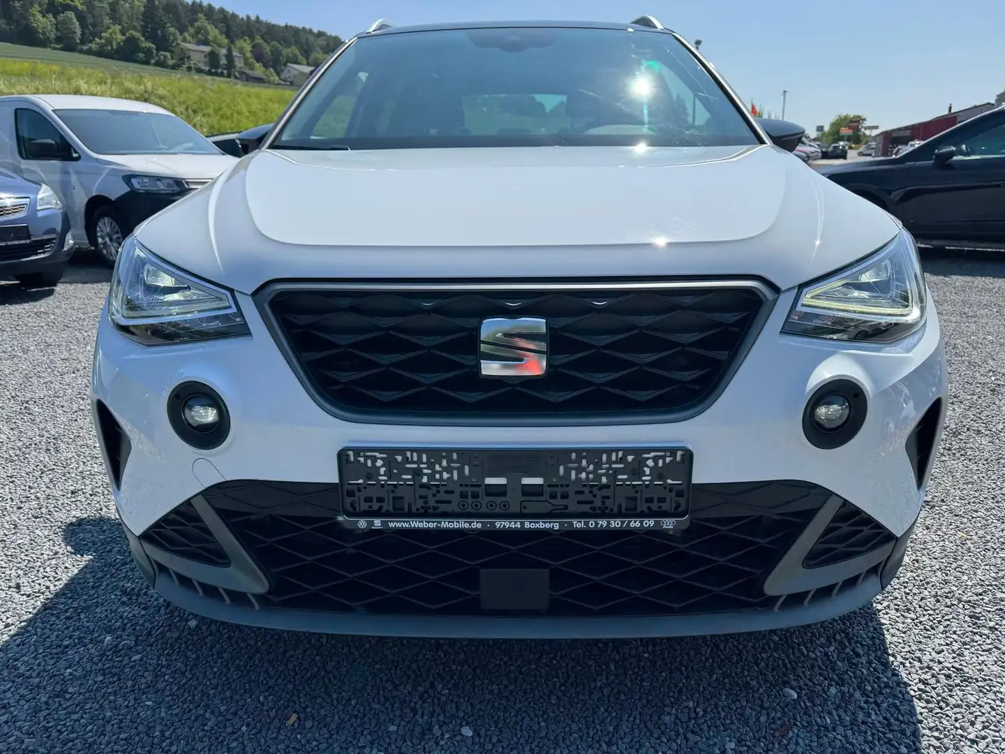 SEAT Arona 1.0 TSI *FR*PDCHI*DAB*ACC*VIRTUAL-COCKPIT* Blanc - 2