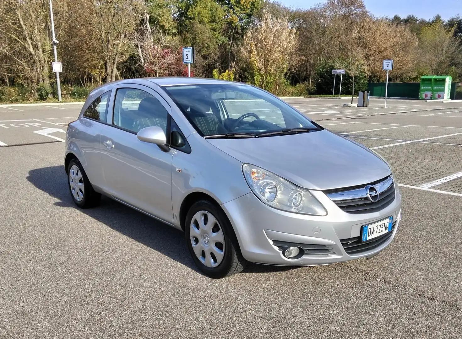 Opel Corsa Corsa 1.2 82Cv 3 Porte*Aux*Neopatentati Argento - 1