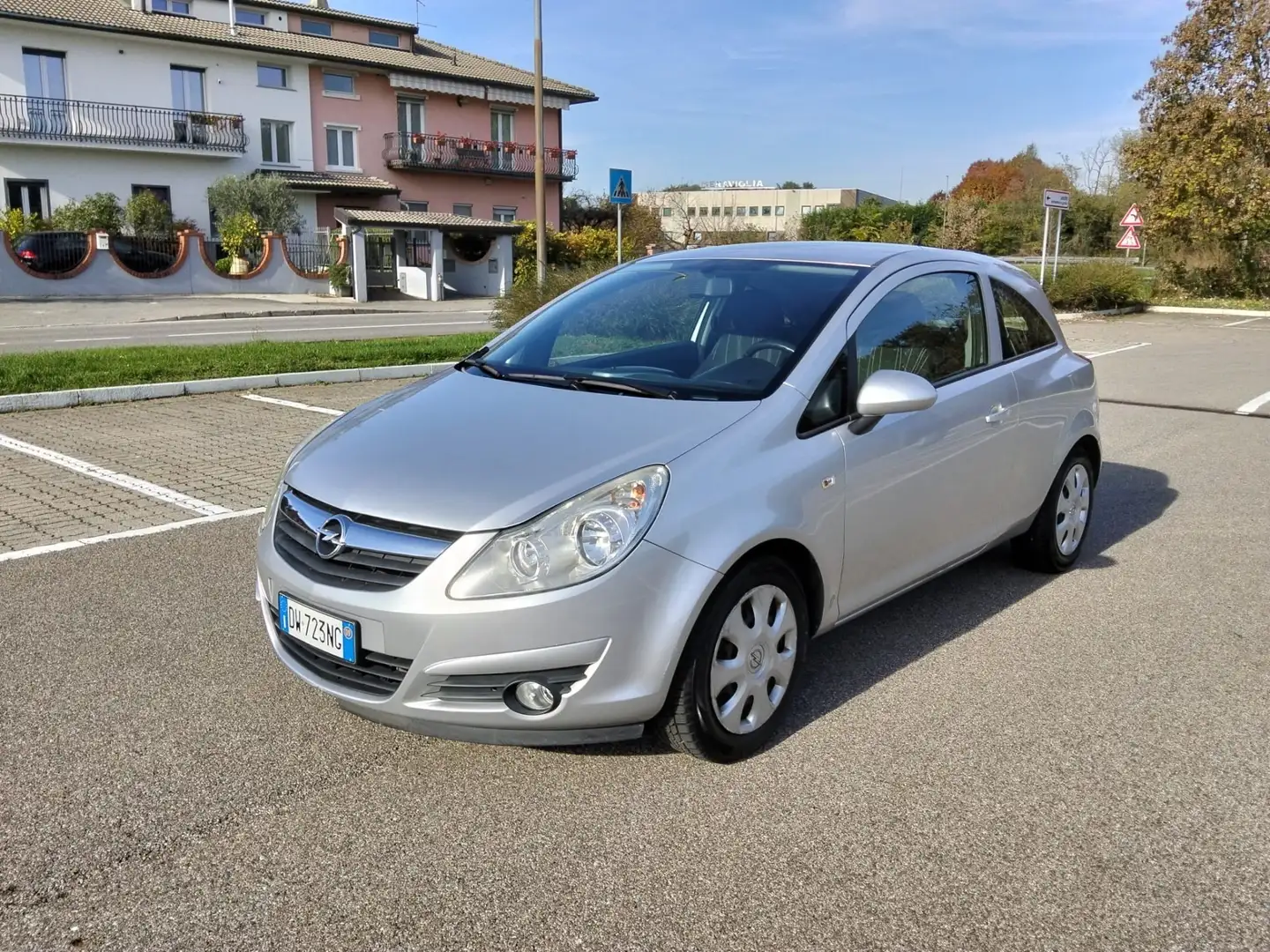 Opel Corsa Corsa 1.2 82Cv 3 Porte*Aux*Neopatentati Argento - 2