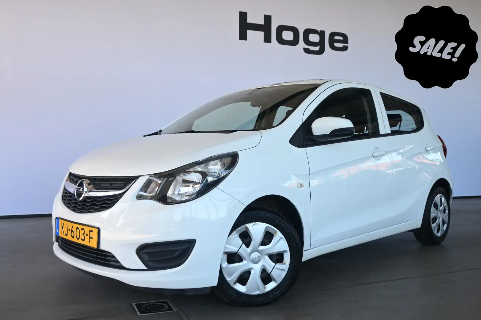 Opel Karl 1.0 ecoFLEX Edition Airco Cruise control Elektrisc Alb - 1