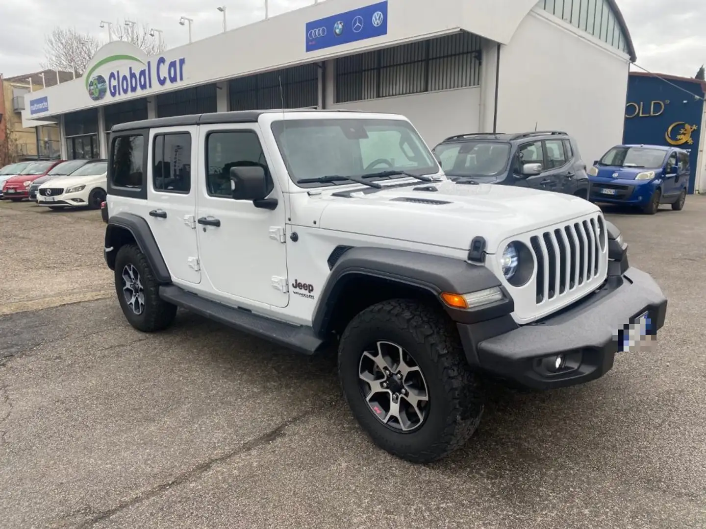 Jeep Wrangler 2.2 Mjt II Rubicon Weiß - 1