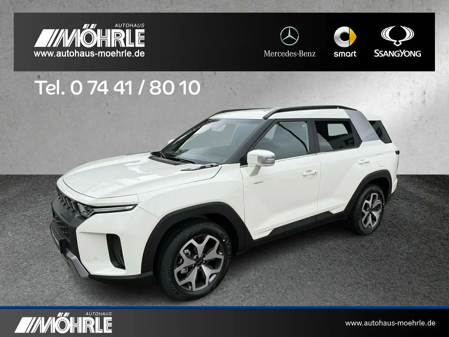 KGM Torres Torres 1.5 P 4WD Essential Navi Rückfahrkamera Weiß - 2