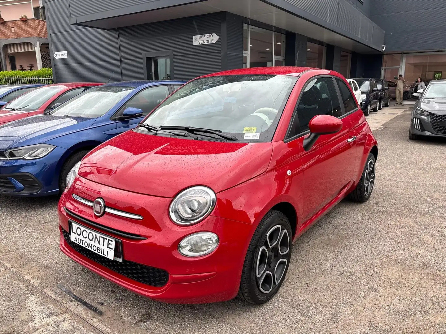 Fiat 500 1.0 hybrid Club 70cv Piros - 1