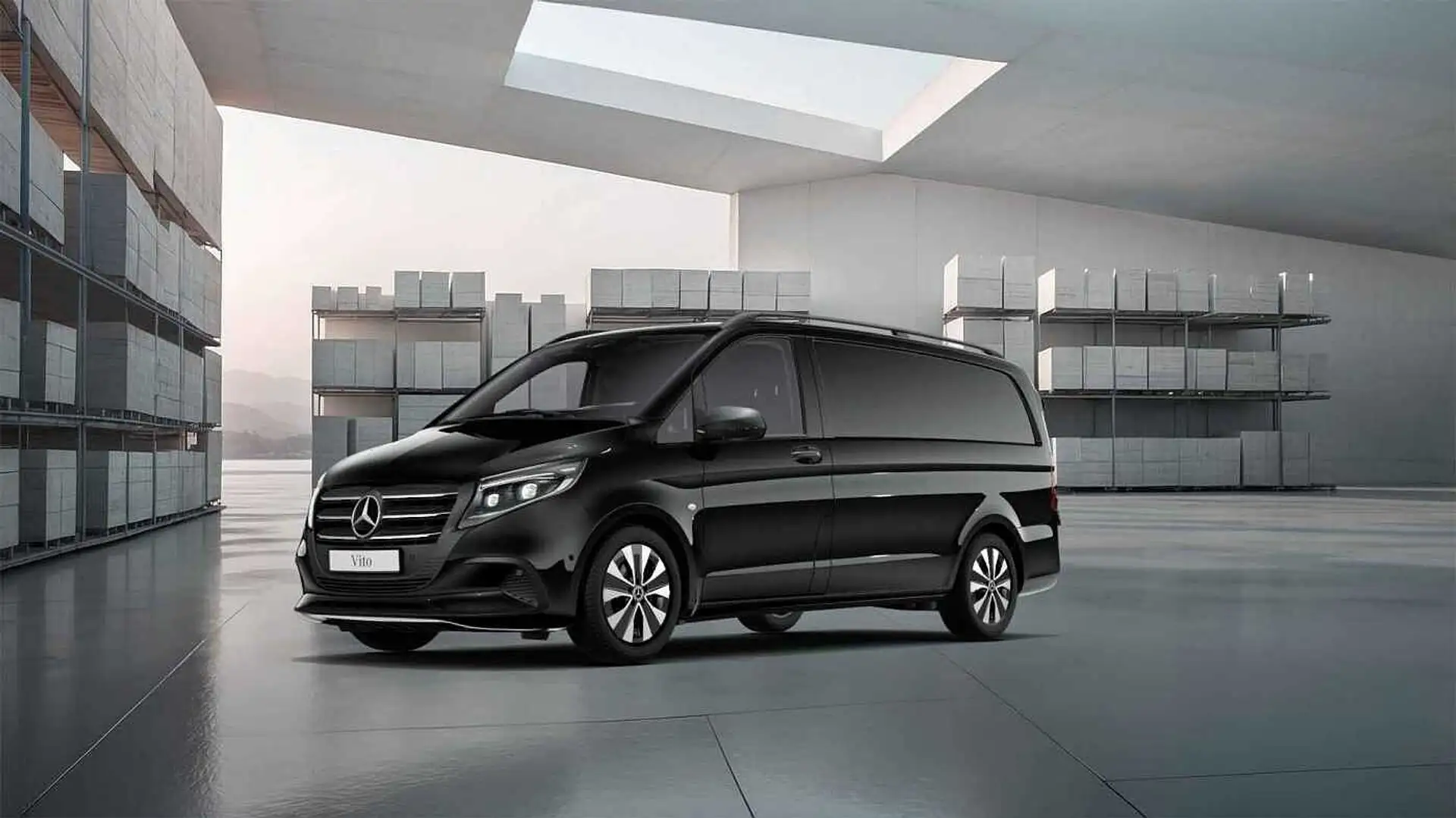 Mercedes-Benz VITO 116 CDI PANEL VAN L2 SELECT Zwart - 1