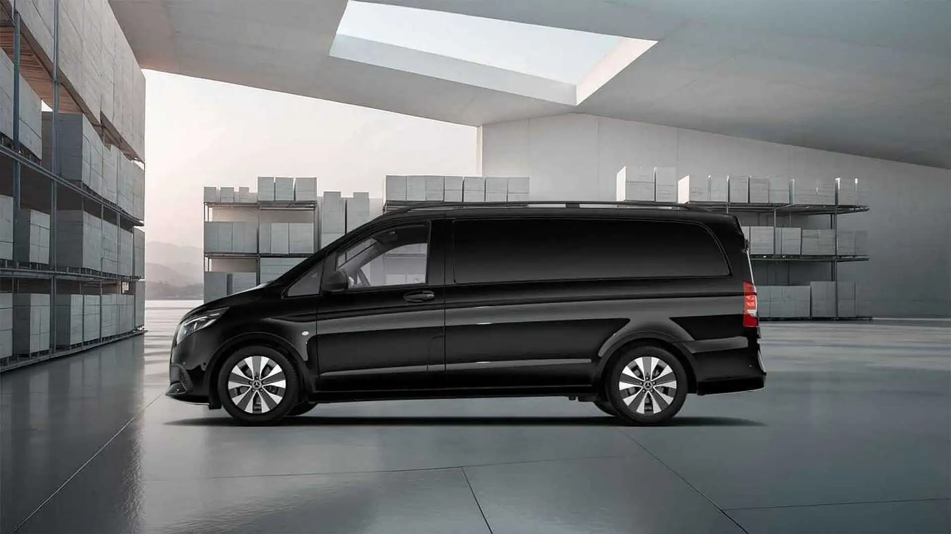 Mercedes-Benz VITO 116 CDI PANEL VAN L2 SELECT Zwart - 2
