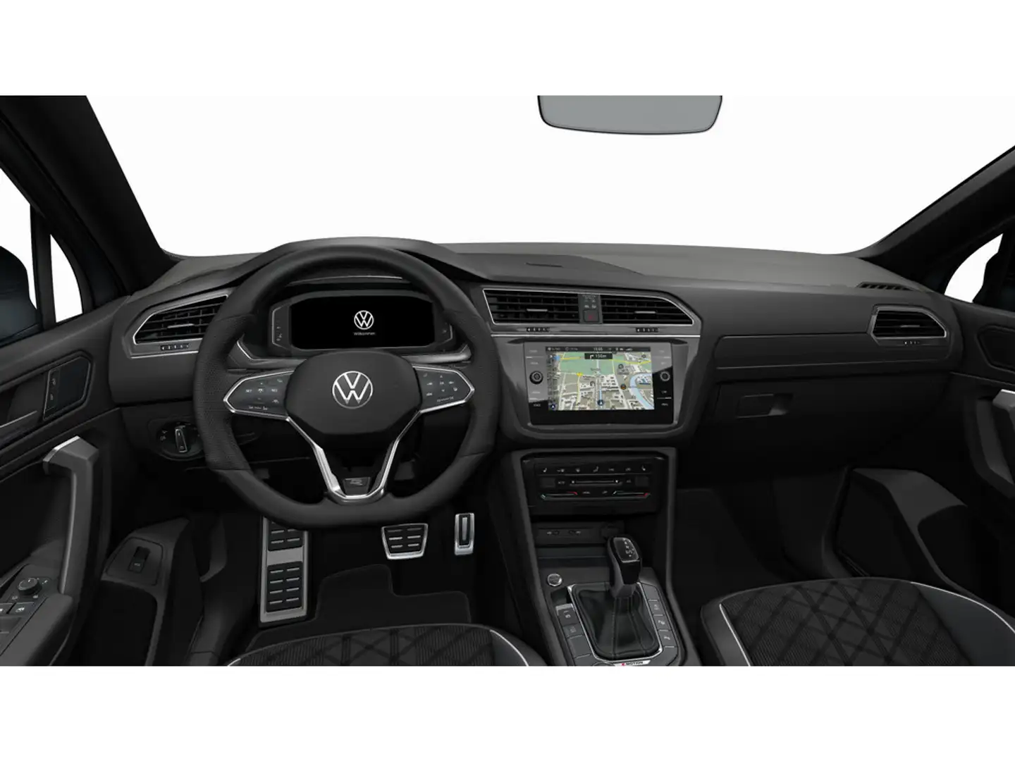 Volkswagen Tiguan Allspace 2.0 TDI 4M R-Line "Black Style" Grau - 2