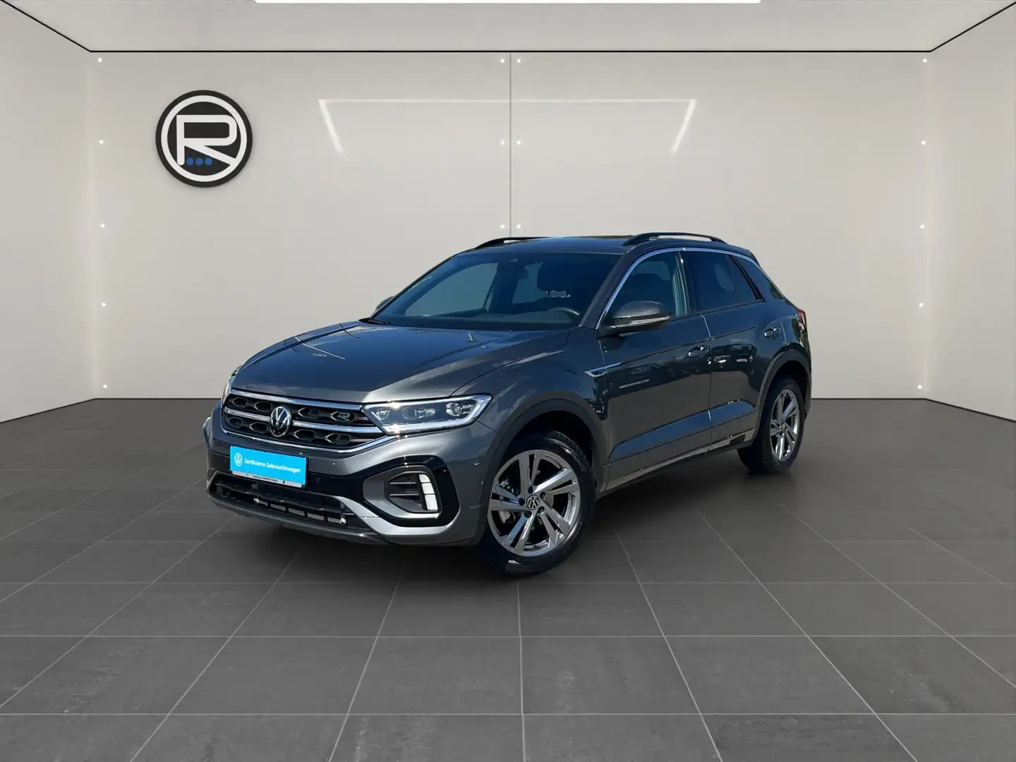 Volkswagen T-Roc 1.5 TSI R-Line, DSG Grau - 2