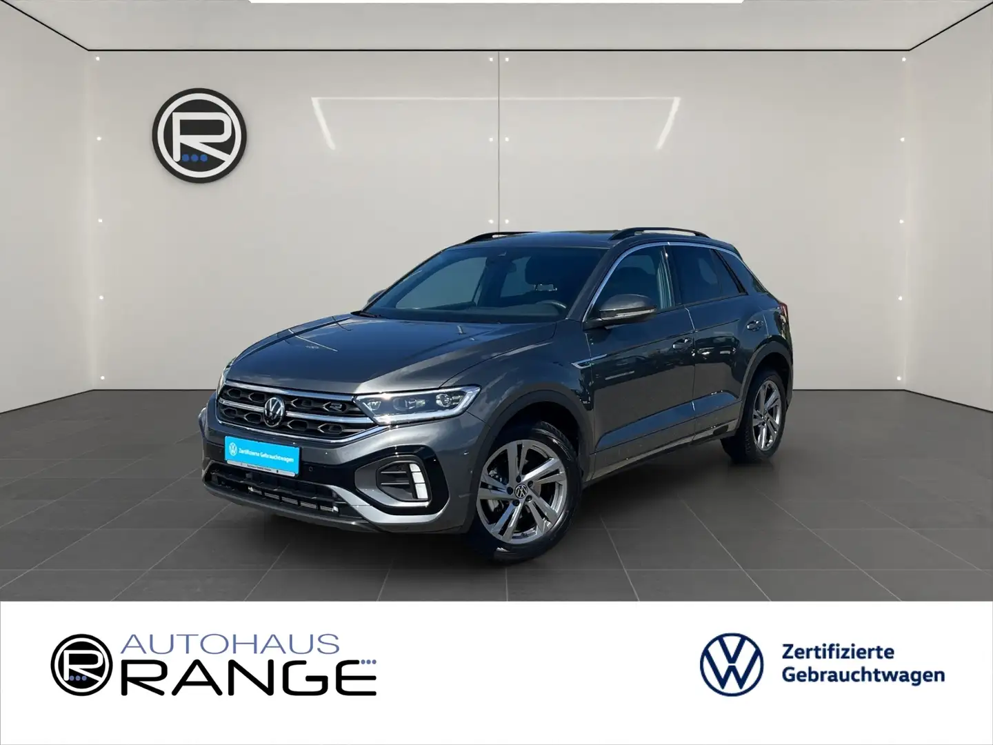 Volkswagen T-Roc 1.5 TSI R-Line, DSG Grau - 1