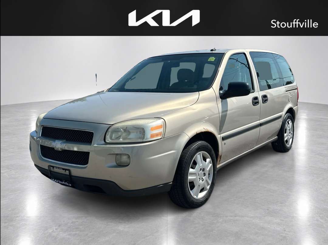 Silver 2008 Chevrolet Uplander Minivan Front-Wheel Drive Automatic