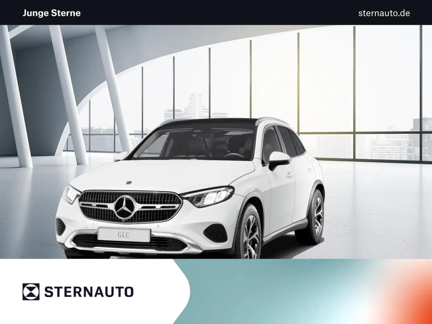 Mercedes-Benz GLC 300 GLC 300 e 4M Ava Adv Plus Pano 360 Cam Spur Totw Weiß - 1