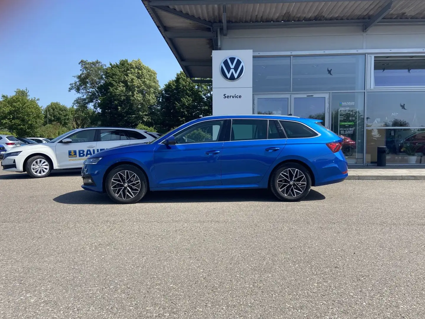 Skoda Octavia Combi 2.0 TDI Style 17"+DCC+KOMFORTSITZE Blau - 2