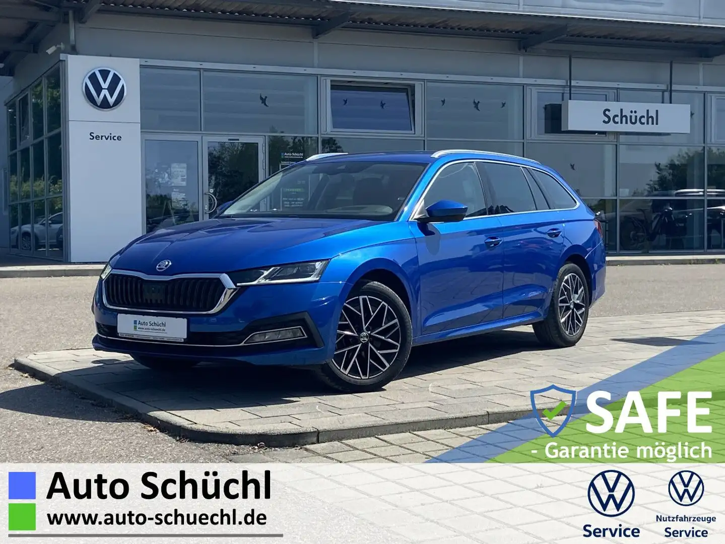 Skoda Octavia Combi 2.0 TDI Style 17"+DCC+KOMFORTSITZE Blau - 1
