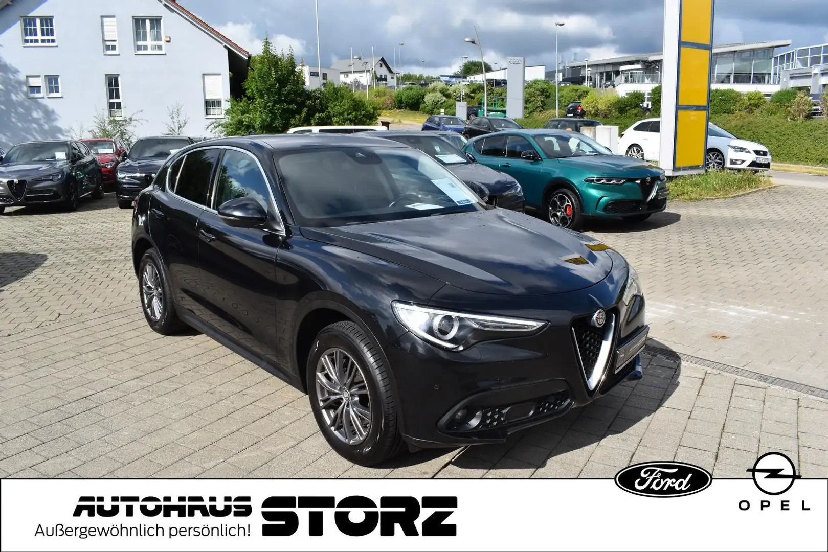 Alfa Romeo Stelvio Super Q4 |ACC|MEMORY|KAMERA|8-FACH|NAVI| Schwarz - 2