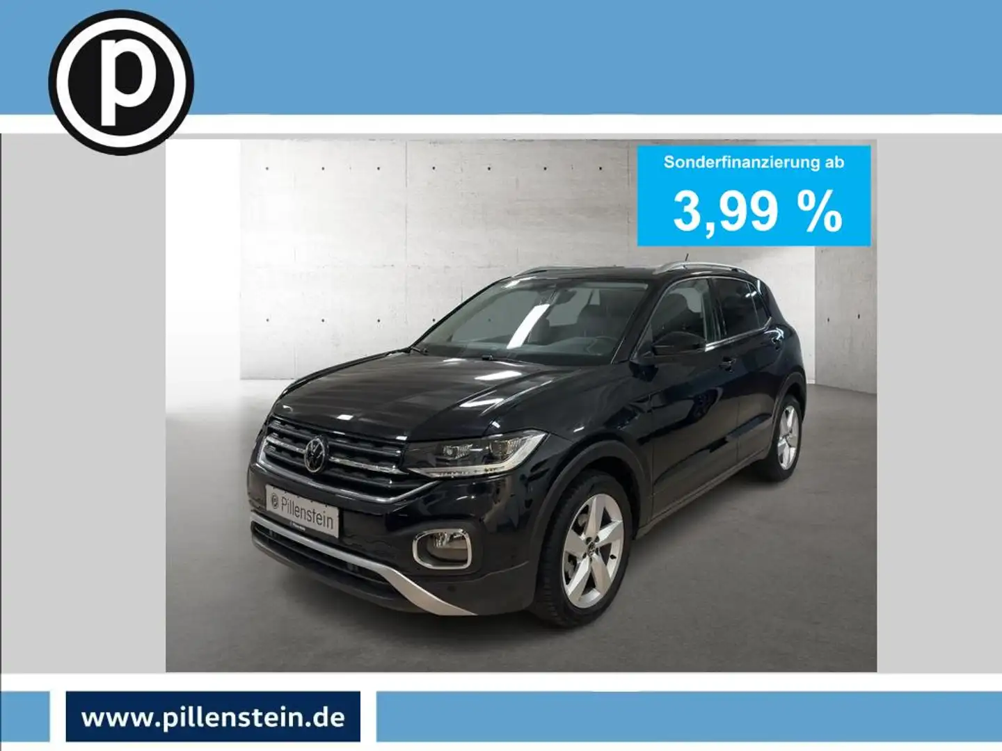 Volkswagen T-Cross STYLE 1.0 TSI DSG LED NAVI KAMERA PDC Schwarz - 1