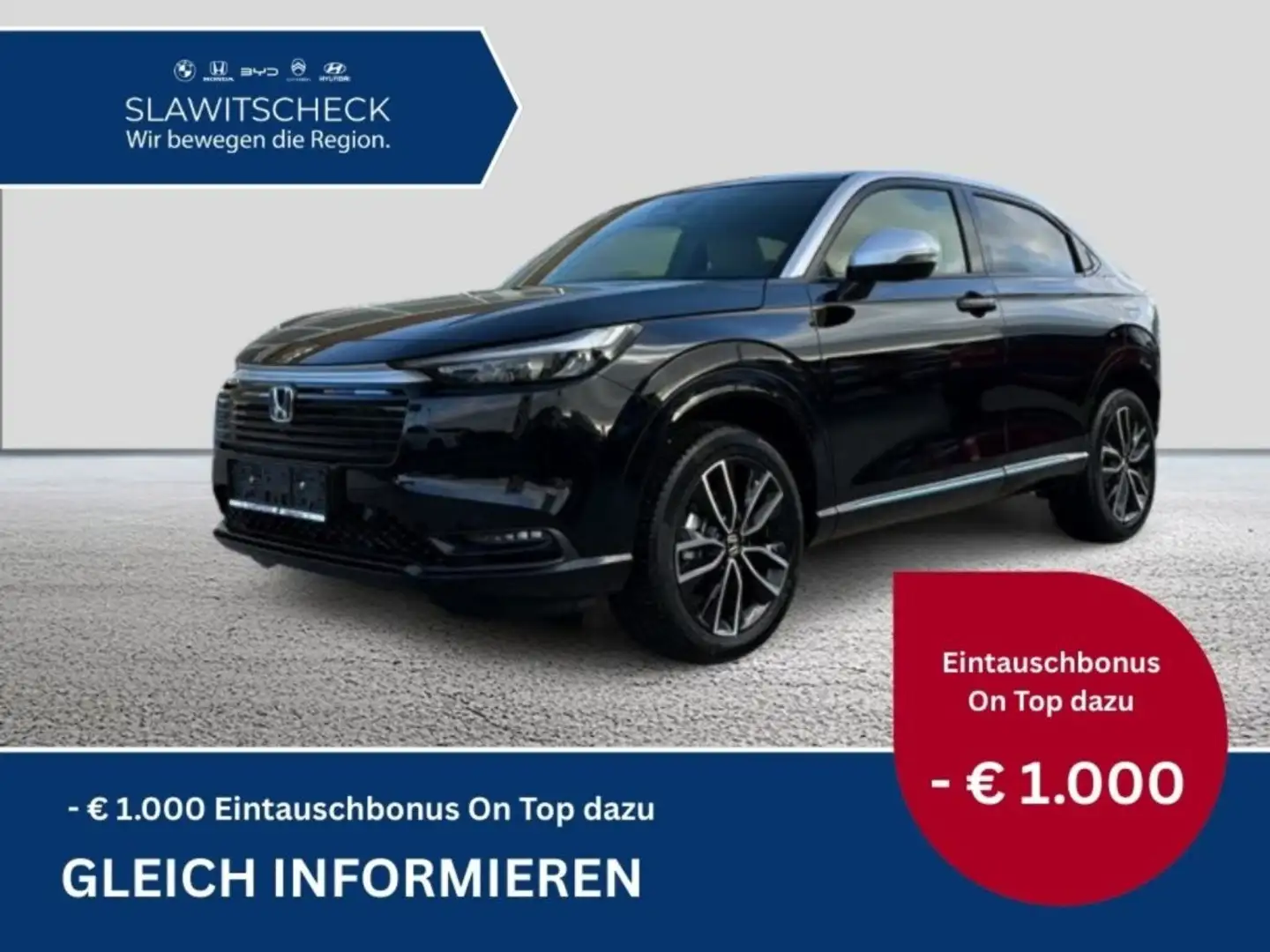 Honda HR-V e:HEV 1.5 eCVT Advance Style Plus Schwarz - 1